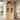 Freestanding 71.25"H Arched Pantry Cabinet with Glass Doors, Display Cabinet with Door Shelves for Bathroom/Kitchen