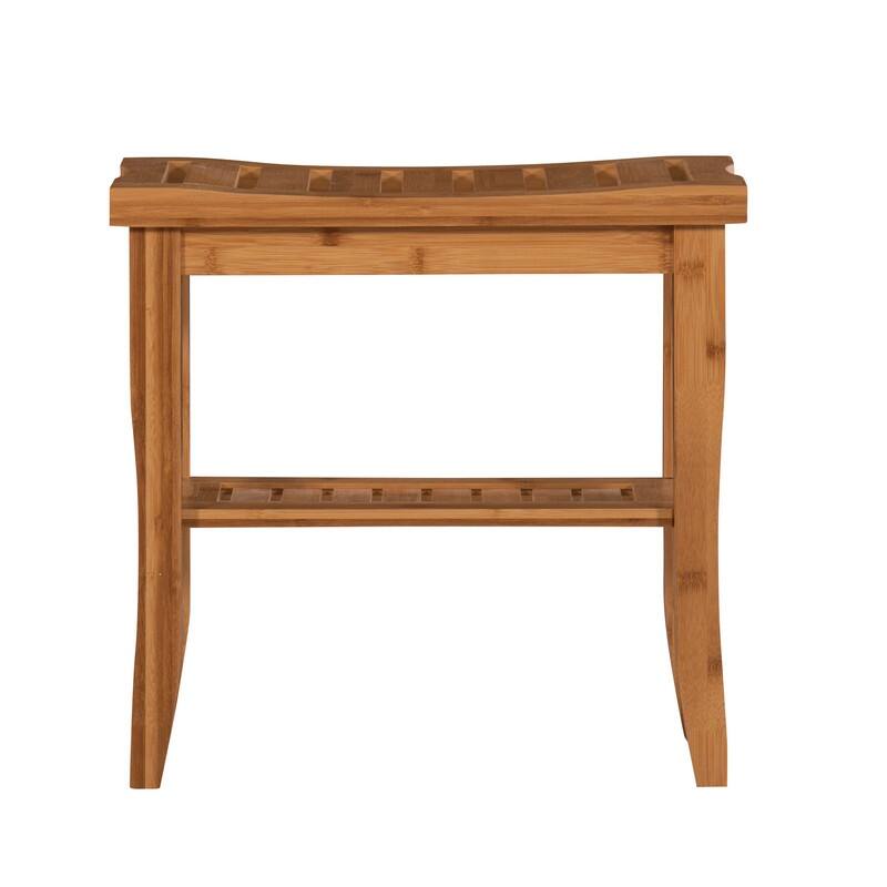 Bracken Bamboo Stool - Natural