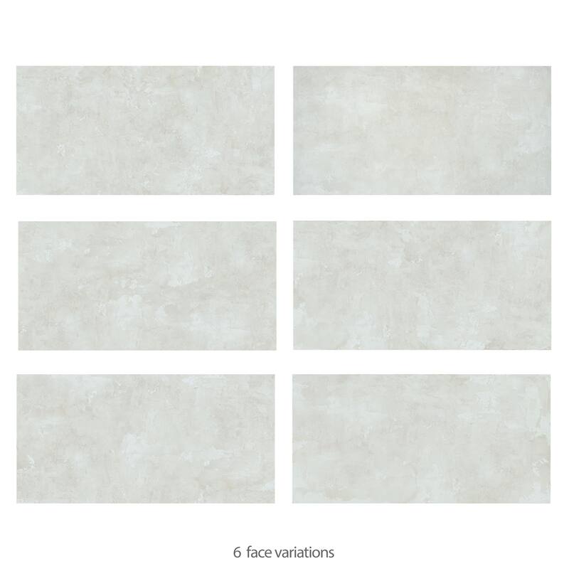Merola Tile Pictura Luni 23-1/2" x 47" Porcelain Floor and Wall Tile