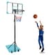 preview thumbnail 6 of 6, Portable Basketball Goal System with Stable Base and Wheels