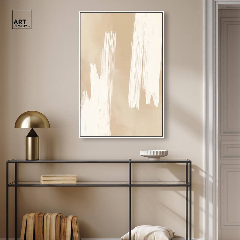 Gestural Grains II Canvas by Art Remedy