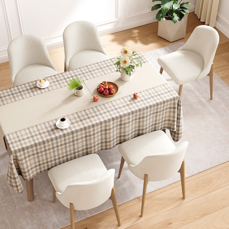 Upholstered Side Chair Dining Chairs Kitchen Chairs with Wood Legs Set of 2