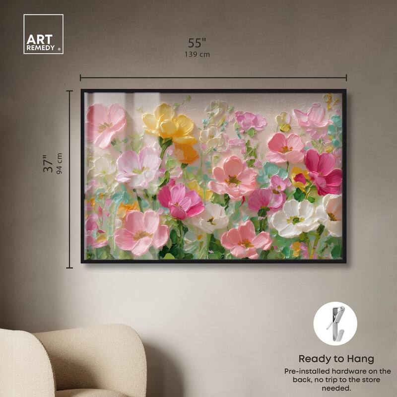 Expressed in Petals I Shadowbox by Art Remedy