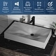 preview thumbnail 4 of 7, Karran Mirage Quartz 32 inch Bathroom Vessel Sink