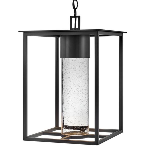 slide 2 of 4, Hinkley Lighting 17022-LL Coen 1 Light 12" Wide Coastal Elements Black