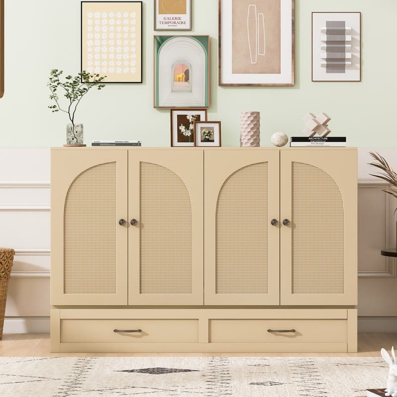 Full Size Murphy Bed with Large Drawers