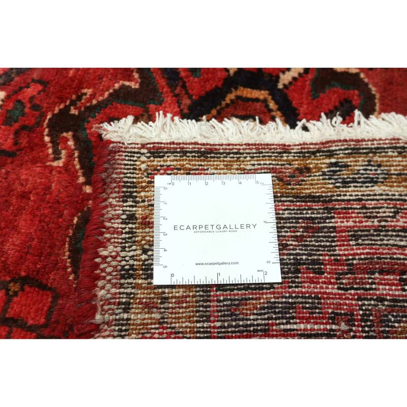 ECARPETGALLERY Hand-knotted Andelz Red Wool Rug - 3'7 x 6'7