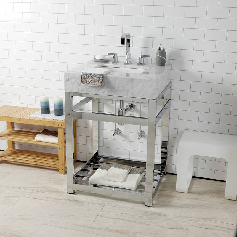 Kingston Brass Kingston Commercial Steel Console Sink Base