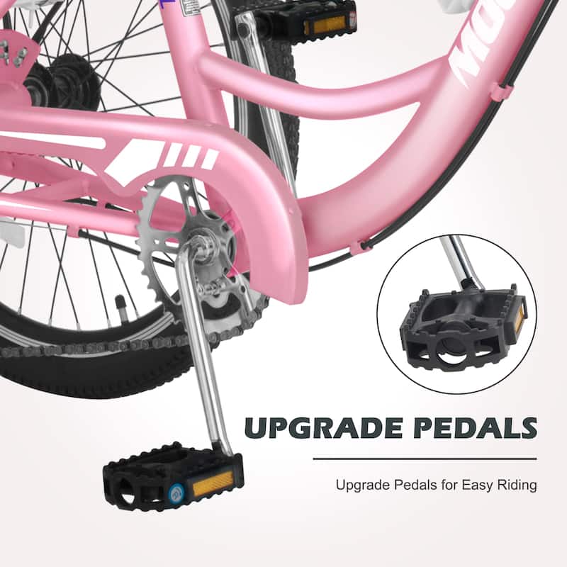 DoCred Adult Tricycle 7 Speed 24"/26" Three Wheel Bike with Basket
