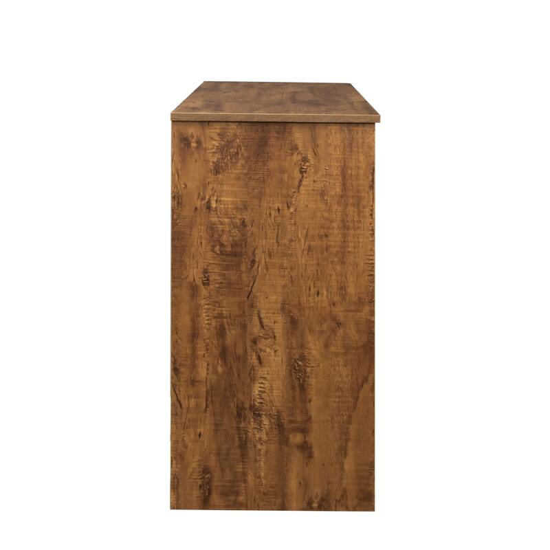 Modern Wood Buffet ,Sideboard with 3 Doors and 2 Drawers