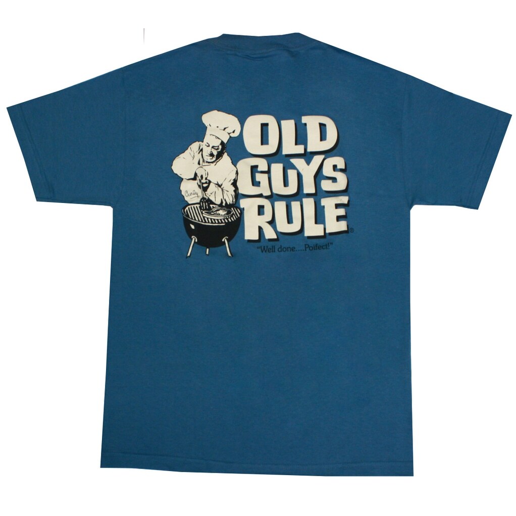 Shop Old Guys Rule Three Stooges Curly Bbq T Shirt Overstock