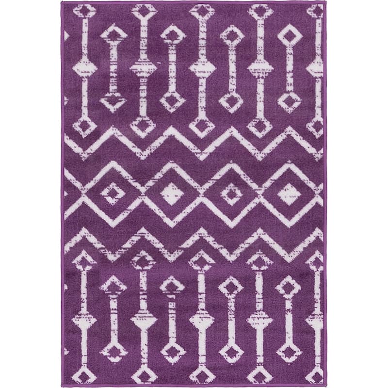 Contemporary Zala Collection Area Rug