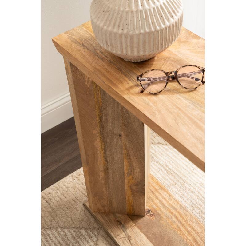 Kate and Laurel Thaxter Wood C-Table
