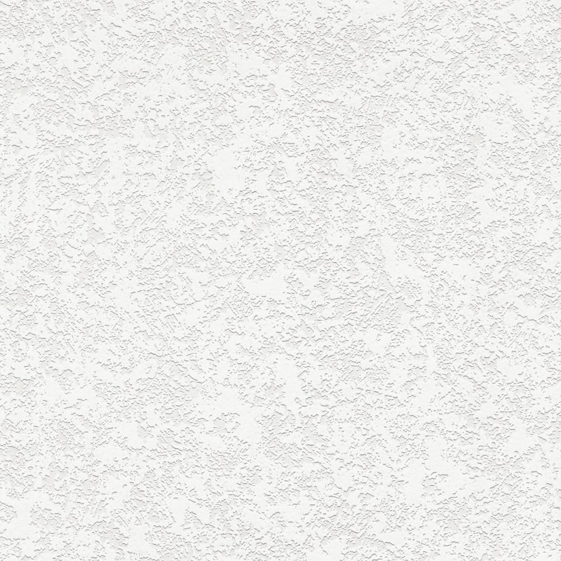 Vertou, White Sponge Paintable Wallpaper