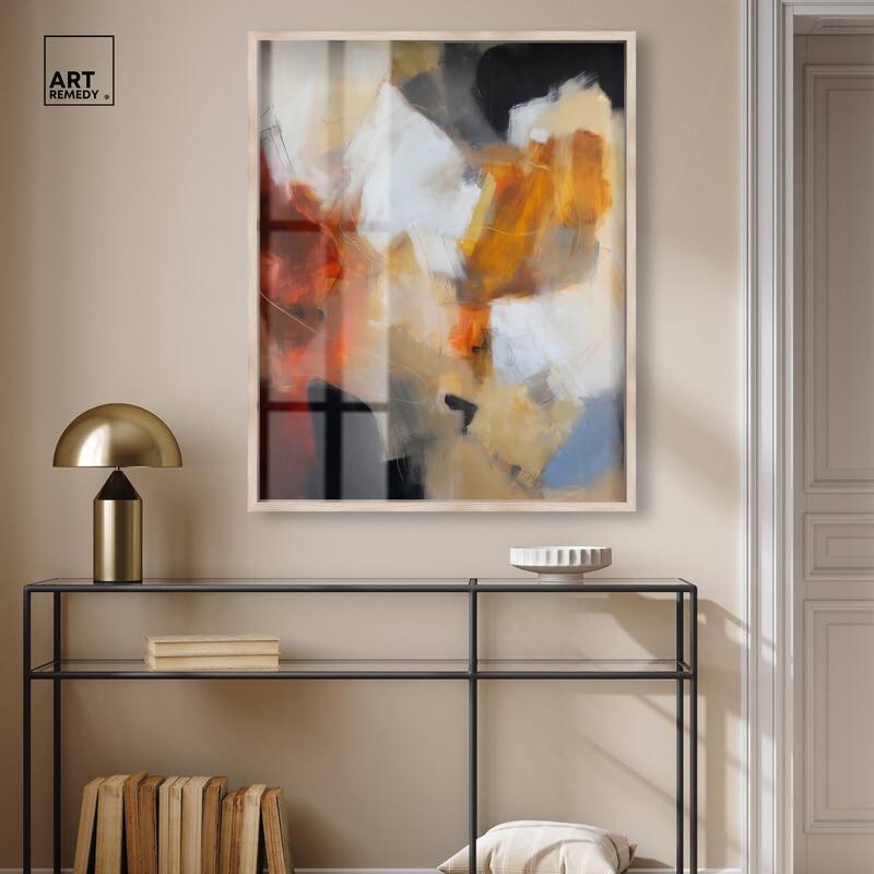 Earth and Fire I Shadowbox by Art Remedy