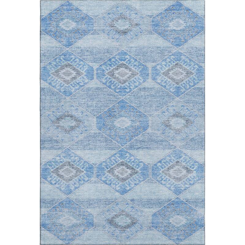 Premium Washable Super Soft Modern Global Mayfield Rug