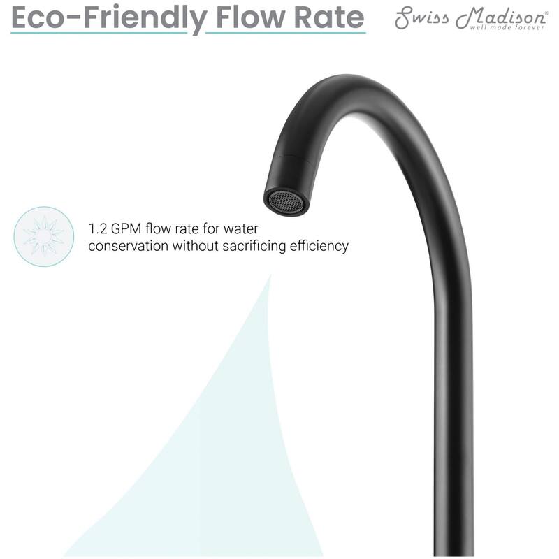 Swiss Madison SM-BF101 Daxton 1.2 GPM Widespread Bathroom Faucet