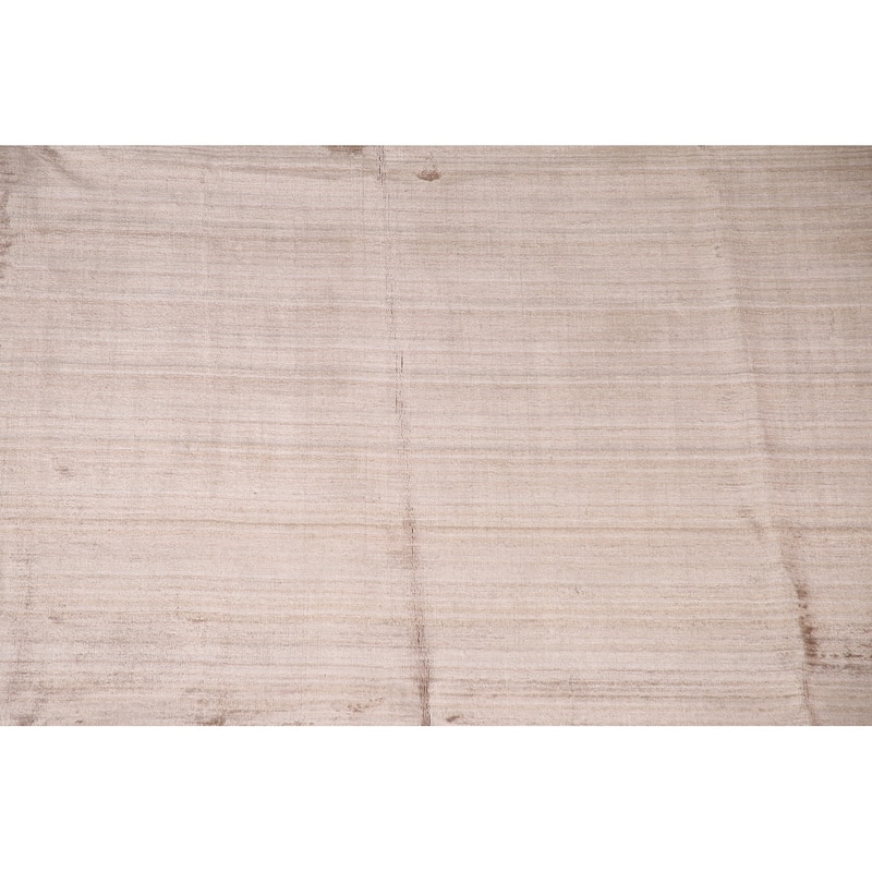 Gabbeh Oriental Area Rug Handmade Tribal Bedroom Silk Carpet - 7'9"x 9'7"