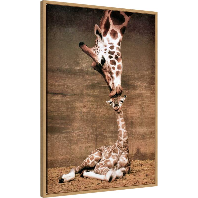 A Mothers Love Framed Canvas Wall Art Print