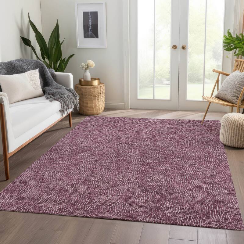 Premium Washable Super Soft Geo Hatchy Mayfield Rug