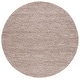preview thumbnail 71 of 113, SAFAVIEH Handmade Natura Gerta Wool Rug 6' Round - Brown