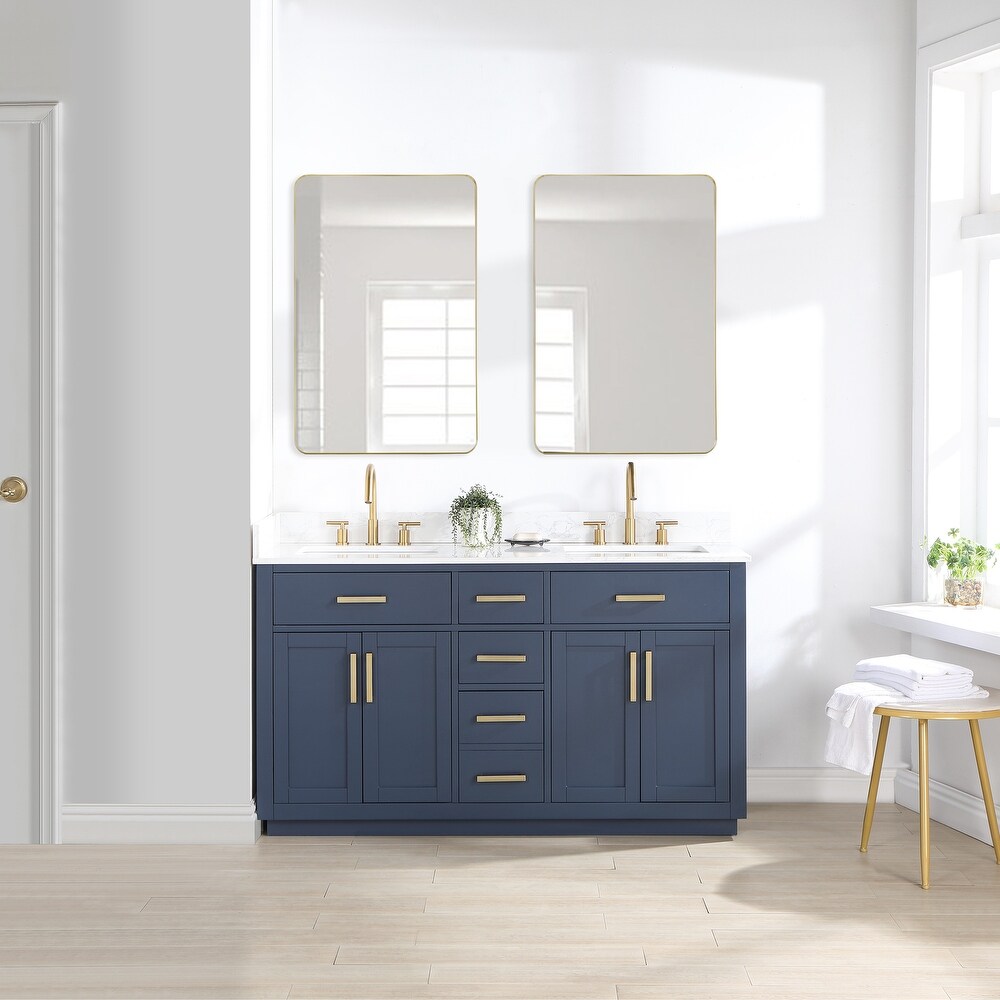 Blue Double Bathroom Vanities - Bed Bath & Beyond