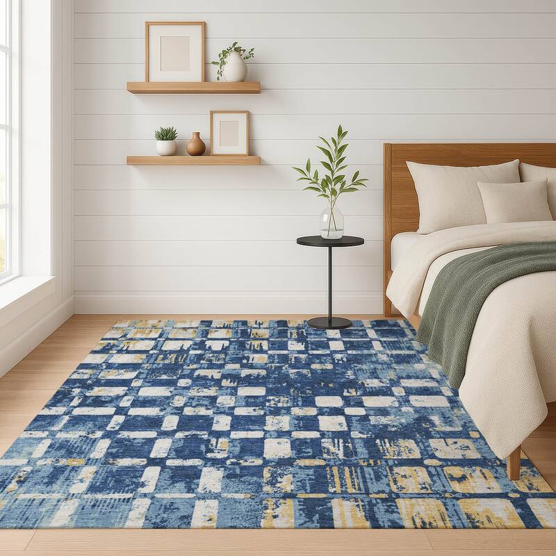 Machine Washable Indoor/ Outdoor Casual Foxfield Chantille Rug