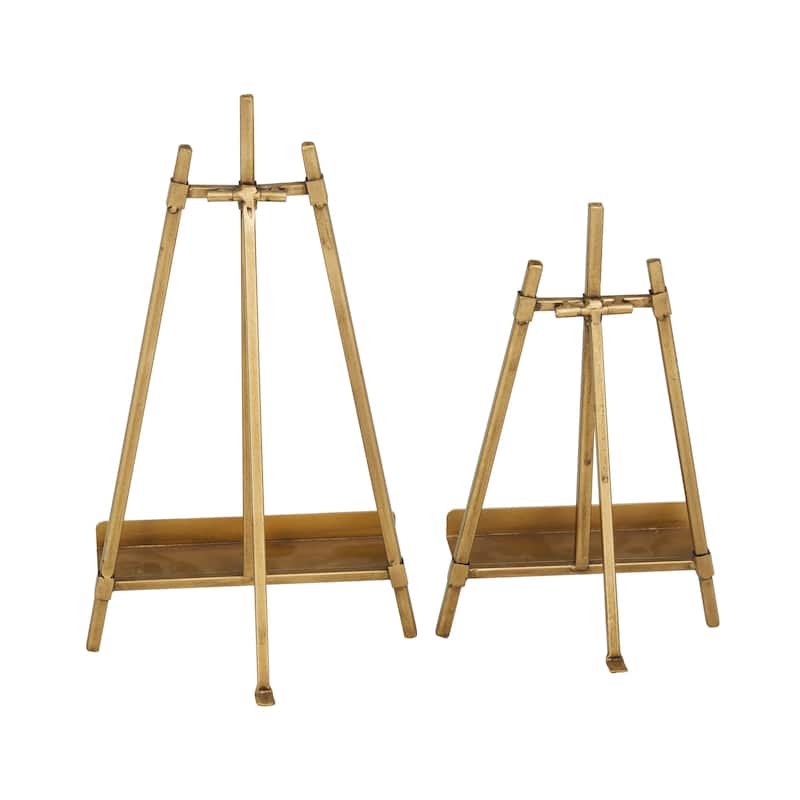 Metal Traditional Easel ( Set of 2) - S/2 13", 11"H