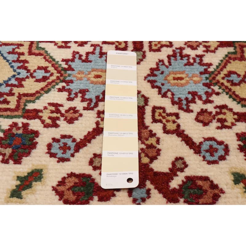 ECARPETGALLERY Hand-knotted Serapi Heritage Cream Wool Rug - 2'7 x 11'11