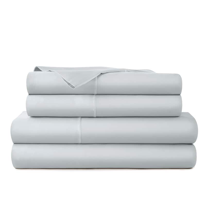 Organic Cotton Sateen Bed Sheets - 300 Thread Count