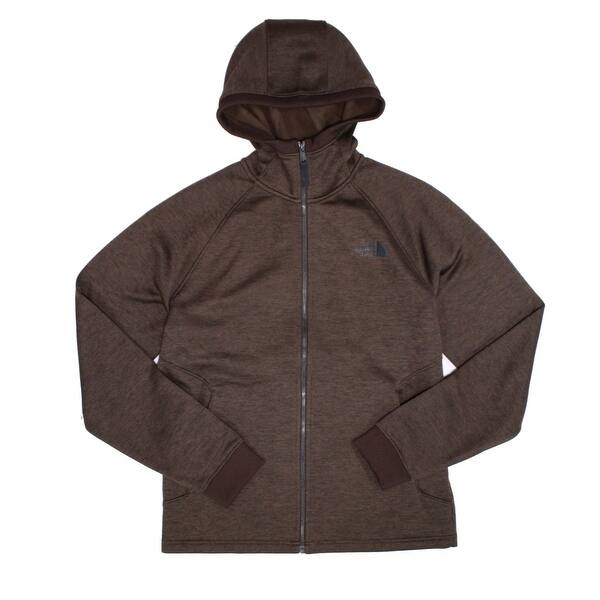 Shop The North Face Mens Jacket Brown Size Medium M Fleece Hooded
