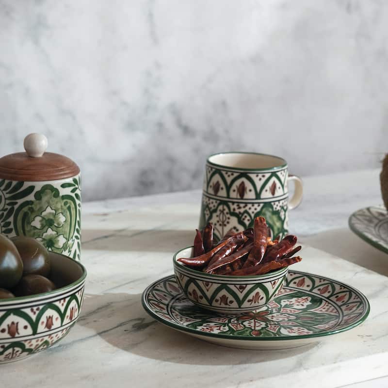 Mosaic Stoneware Bowl Set
