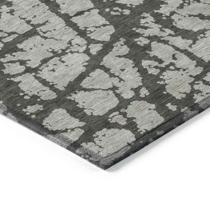 Beva Unique Abstract Weather Resistant Classic Meets Modern Outdoor Rug - 8' X 10'