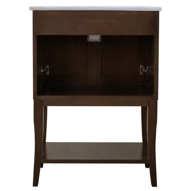Elegant Lighting VF2102 Mason 24" Free Standing Single Basin Vanity
