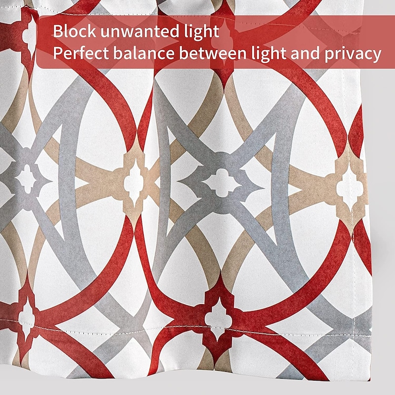 DriftAway Alexander Spiral Geo Trellis Pattern 3 Pieces Kitchen Set