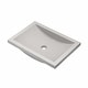 preview thumbnail 6 of 49, Cabrillo 21-inch NativeStone Undermount Bathroom Sink - 20.75" x 14.75" x 5" Ash