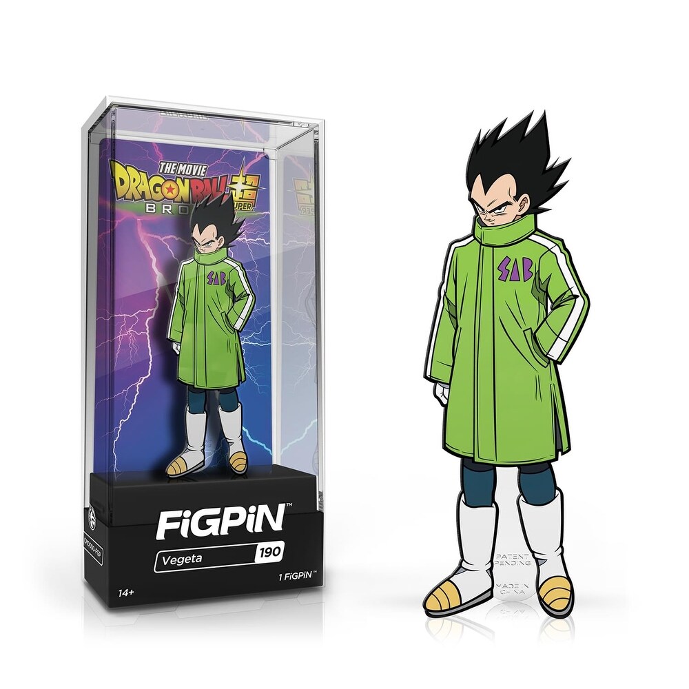 Dragon Ball Super Broly Enamel Figpin Vegeta 190 Green Green From Overstock Com Fandom Shop - roblox broly shirt id