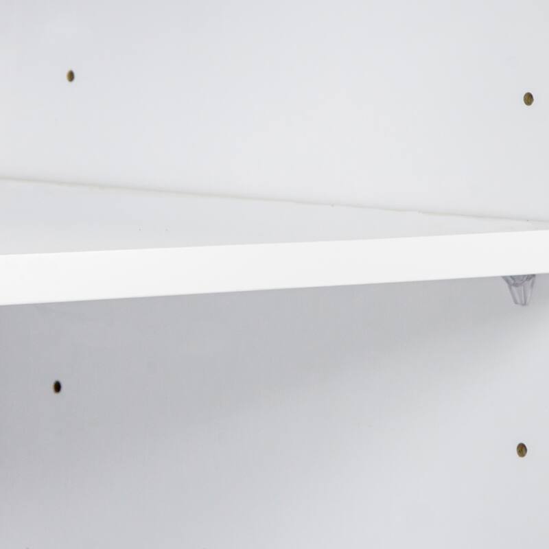 Modern Warm White 70.87" TV Stand for 80 Inch TVs, MDF Media Console Cabinet for Living Room or Bedroom