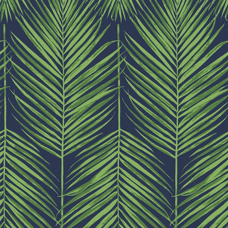 Seabrook Designs Marina Palm Non-Woven Unpasted Wallpaper