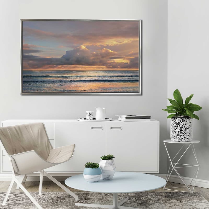"A Morning Meditation" Print on Floating Canvas