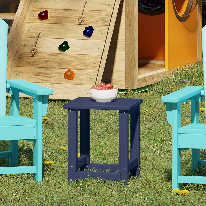 Laguna Kids Outdoor Poly Adirondack Side Table