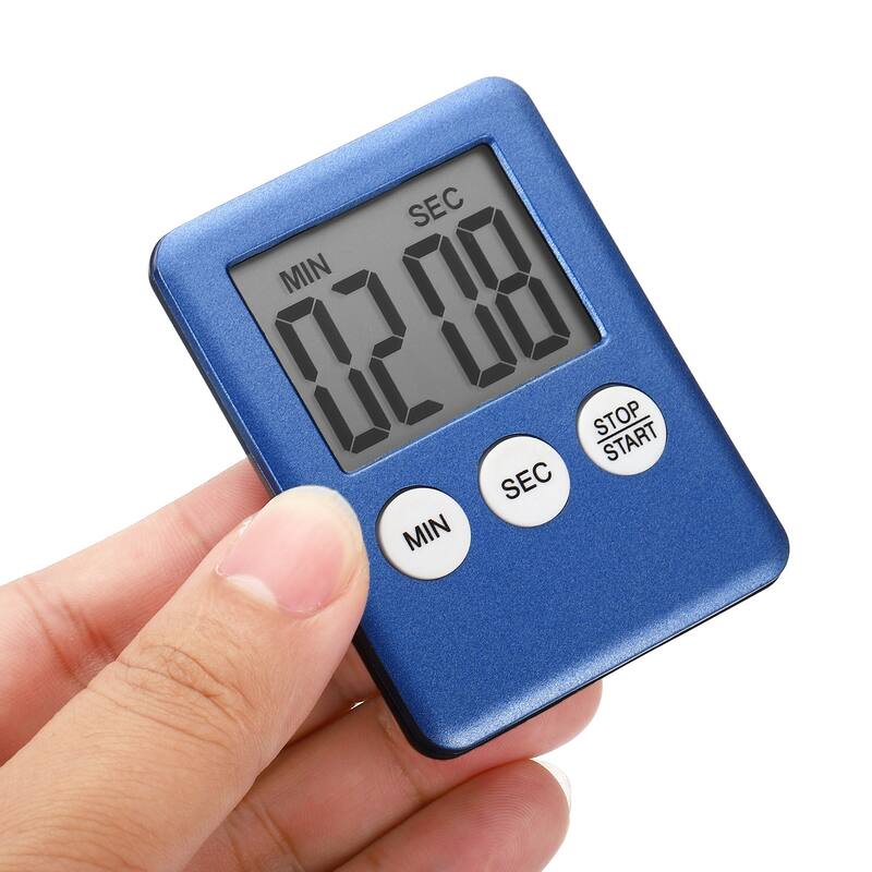 Digital Timer,1Pcs Small Count Down/UP Clock with Magnetic,Kitchen Timer Blue