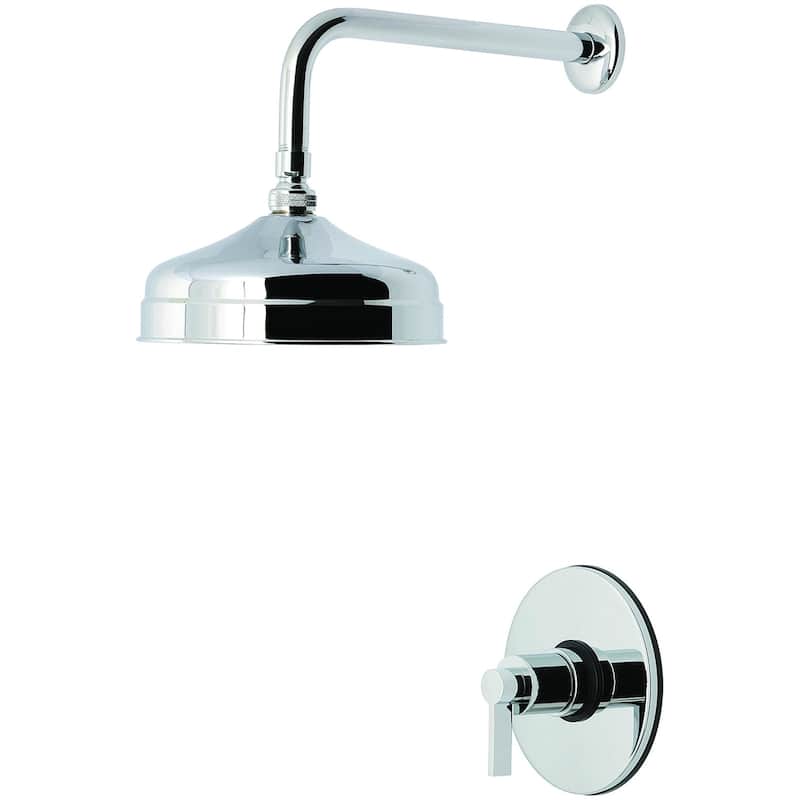Kingston Brass KB633.NDLSO NuvoFusion Shower Only Trim Package with - Polished Chrome
