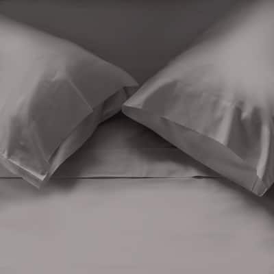 Jennifer Adams 400TC Long-Staple Cotton Sateen 2pc. Pillowcase Set