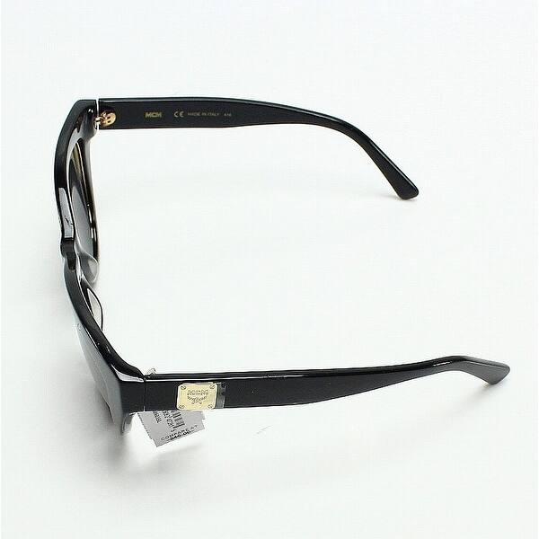 Shop Mcm Black Gold Trim Studded Cat Eye Designer Women S