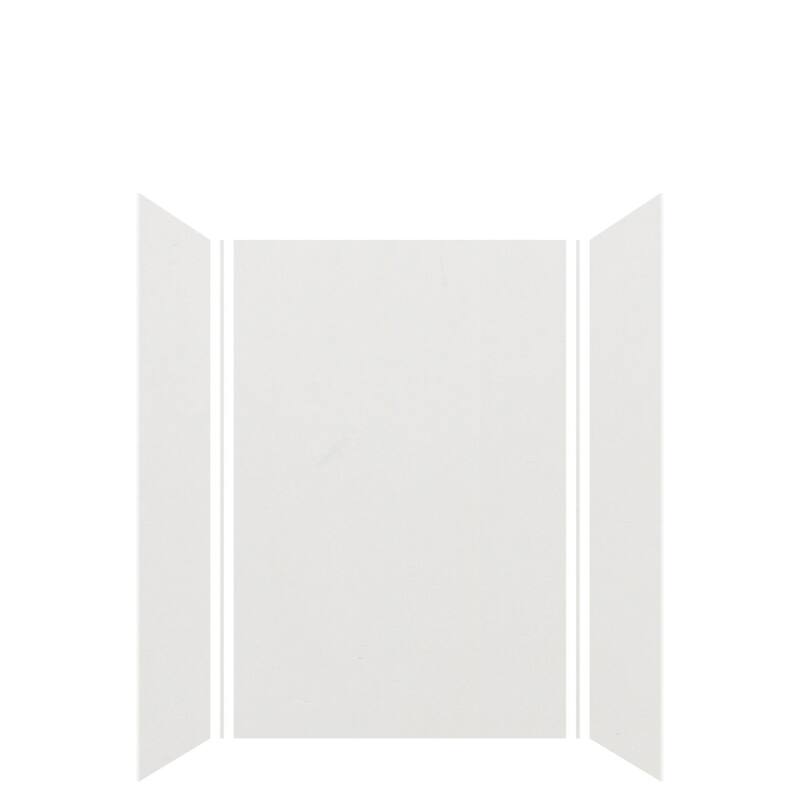 Transolid Expressions 36-in X 48-in X 72-in Glue to Wall Shower Walls - 48" x 36" x 72" - 48" x 36" x 72"