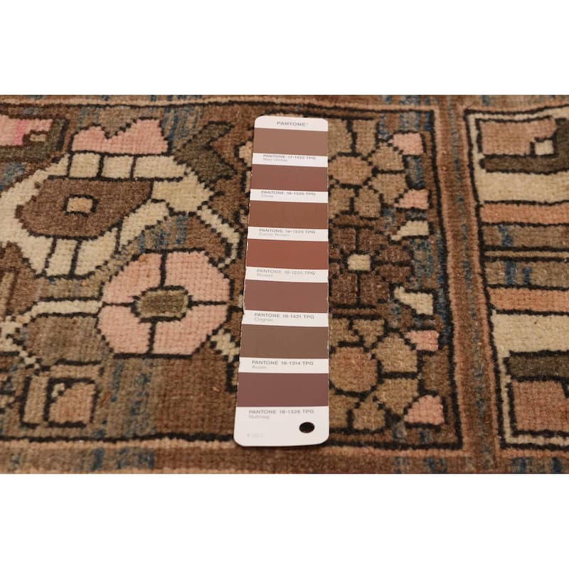 ECARPETGALLERY Hand-knotted Antalya Vintage Brown Wool Rug - 5'5 x 9'8