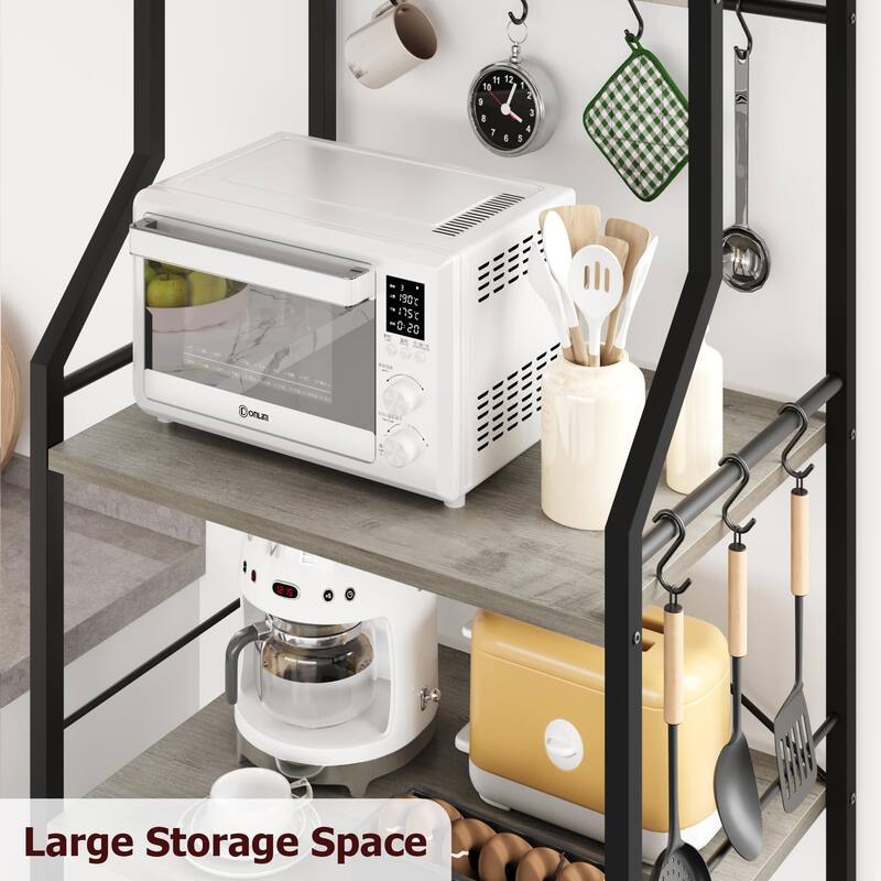 itchen Bakers Rack, Microwave Oven Stand