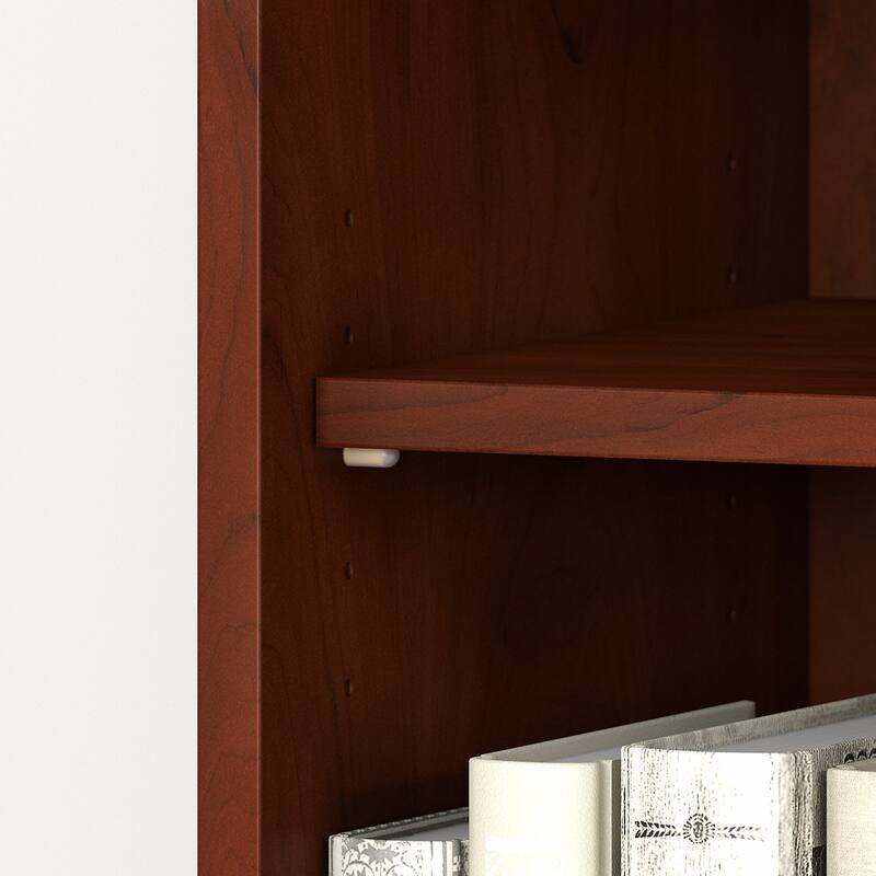 Studio C Tall 5 Shelf Bookcase Bookshelf Organizer by Bush Furniture