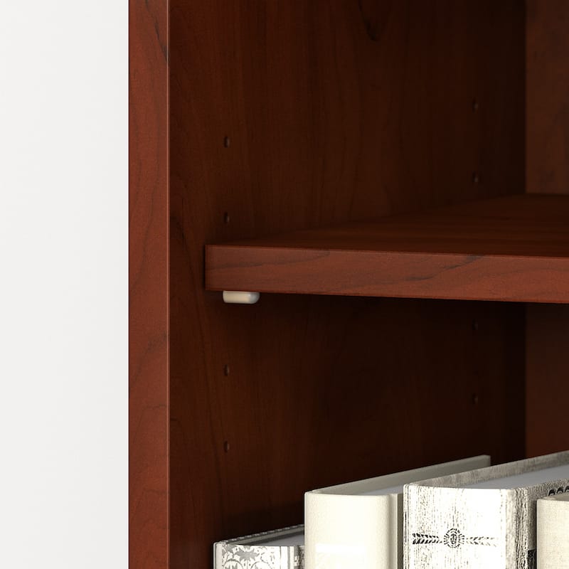 Studio C 5 Shelf Bookcase with Doors by Bush Business Furniture